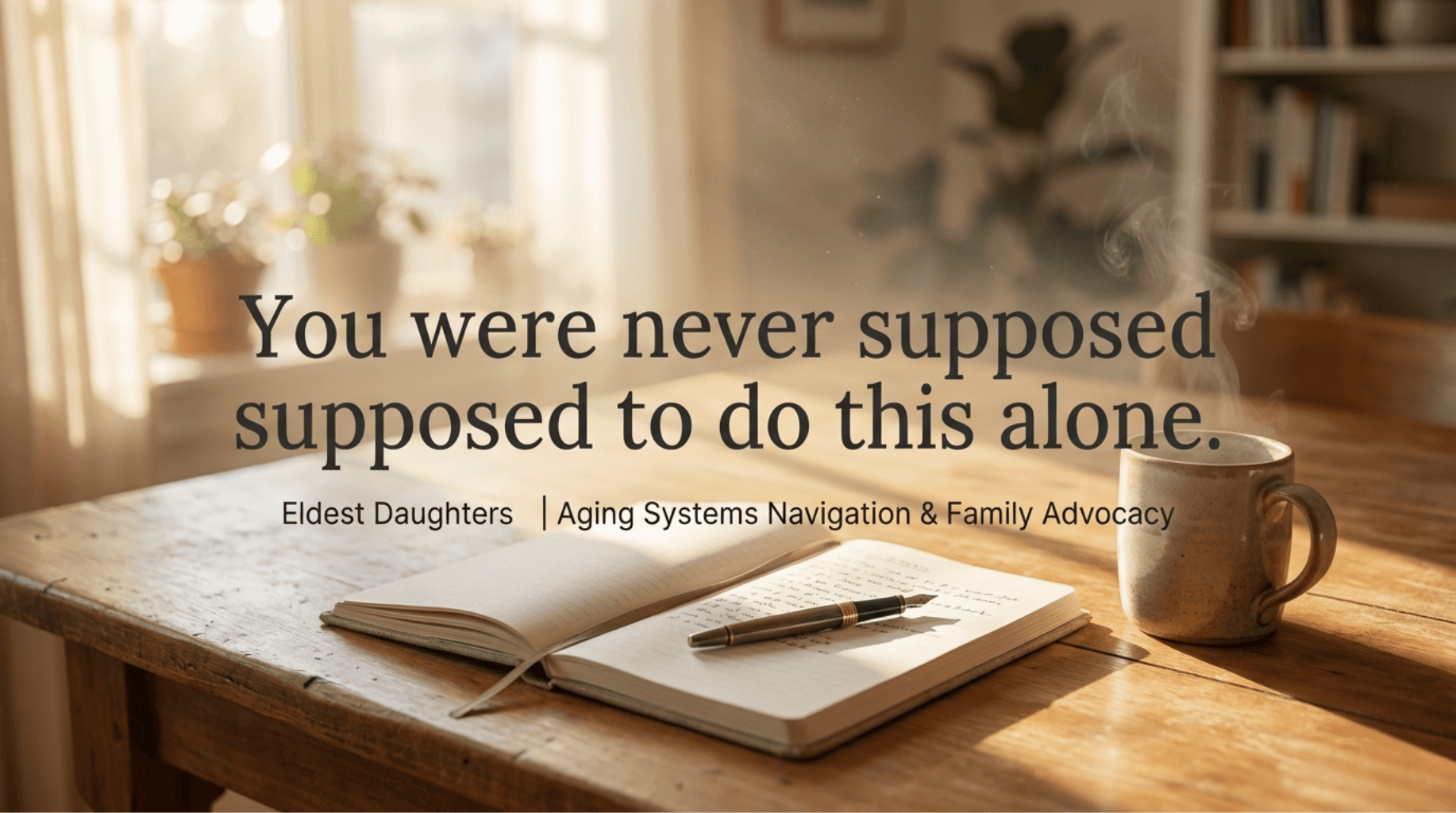 A calm workspace — clarity begins here